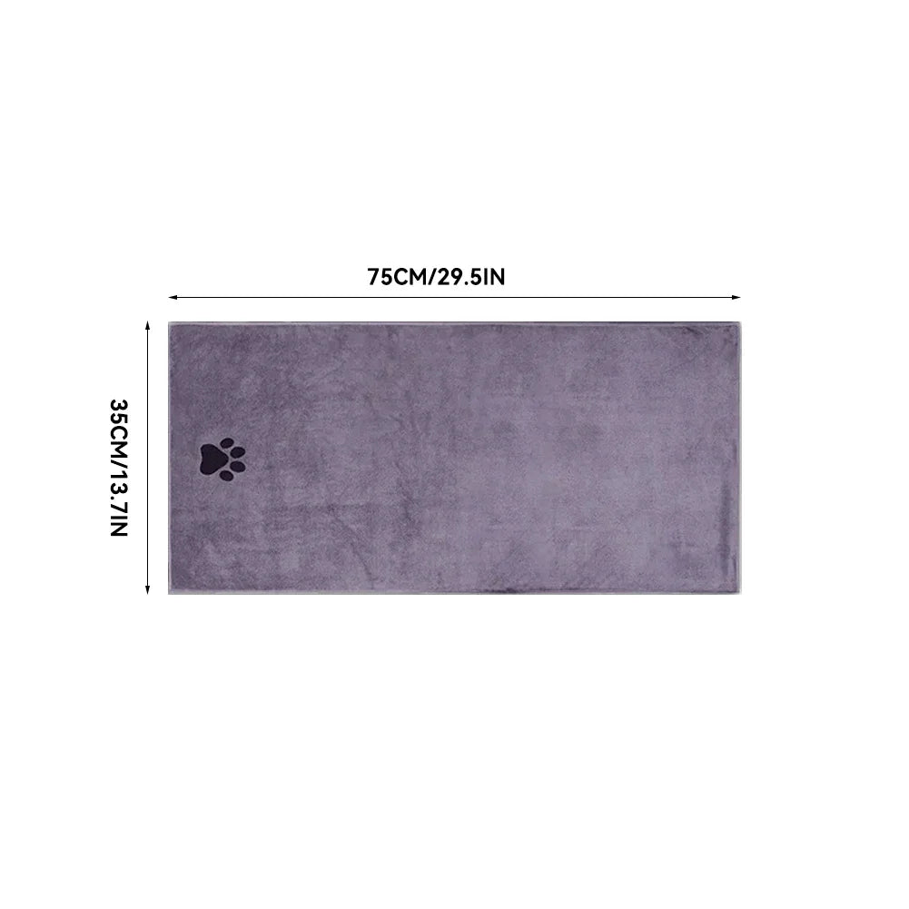 Saugfähiges Mikrofaser Haustier Badetuch