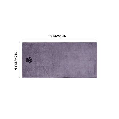 Saugfähiges Mikrofaser Haustier Badetuch