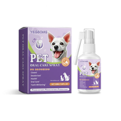 Oralpflege-Spray für Hunde & Katzen – Frischer Atem & Zahnreinigung 50 ml