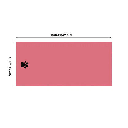 Saugfähiges Mikrofaser Haustier Badetuch