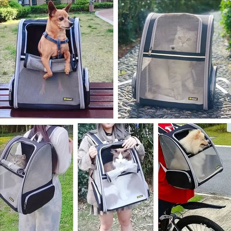 🐾 Tragbare Haustier-Transporttasche – Für Katzen & kleine Hunde