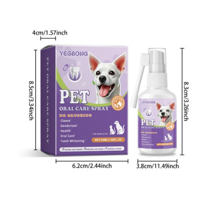Oralpflege-Spray für Hunde & Katzen – Frischer Atem & Zahnreinigung 50 ml