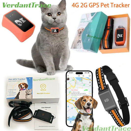 Mini 4G GPS Tracker – Anti-Lost Echtzeit-Ortung für Hund & Katze