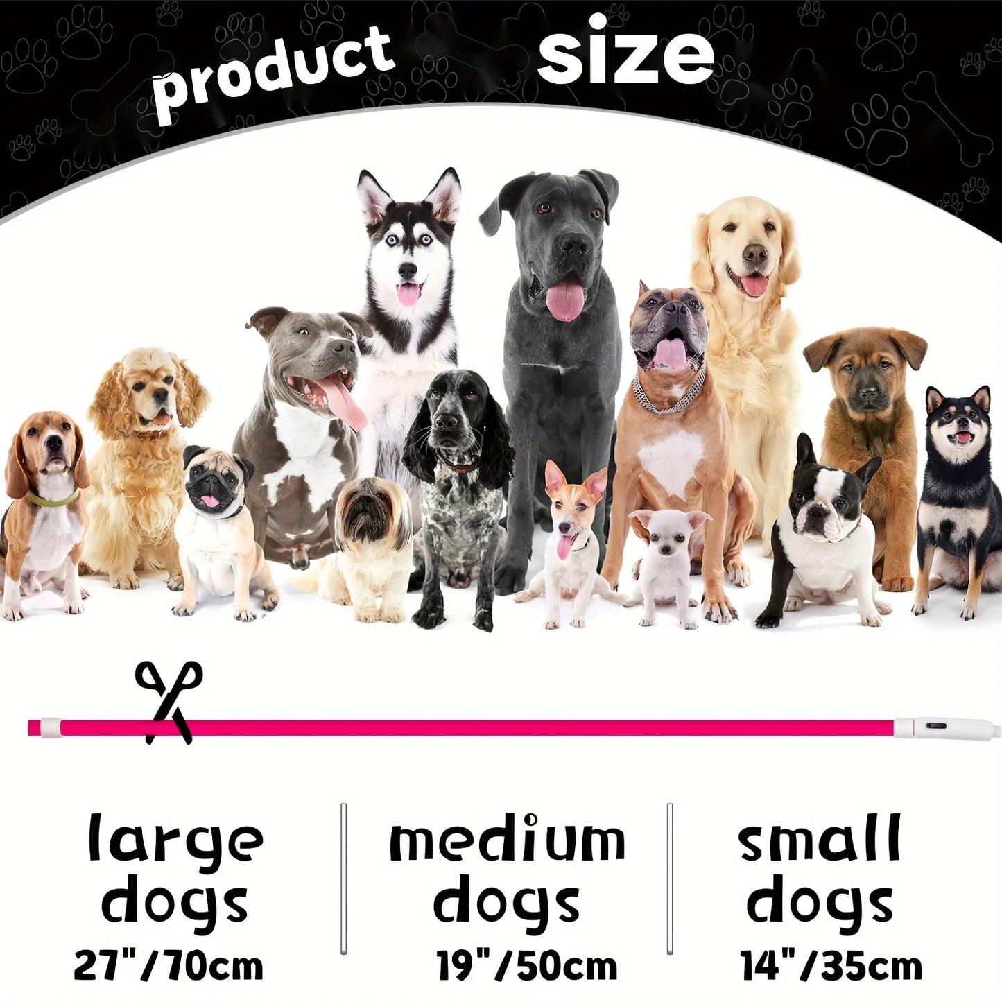 Leuchtendes LED-Hundehalsband