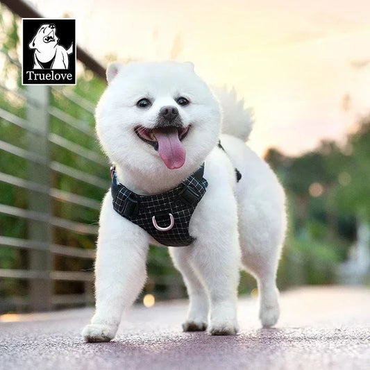 Truelove-Pet Harness with LED Light and Tracker