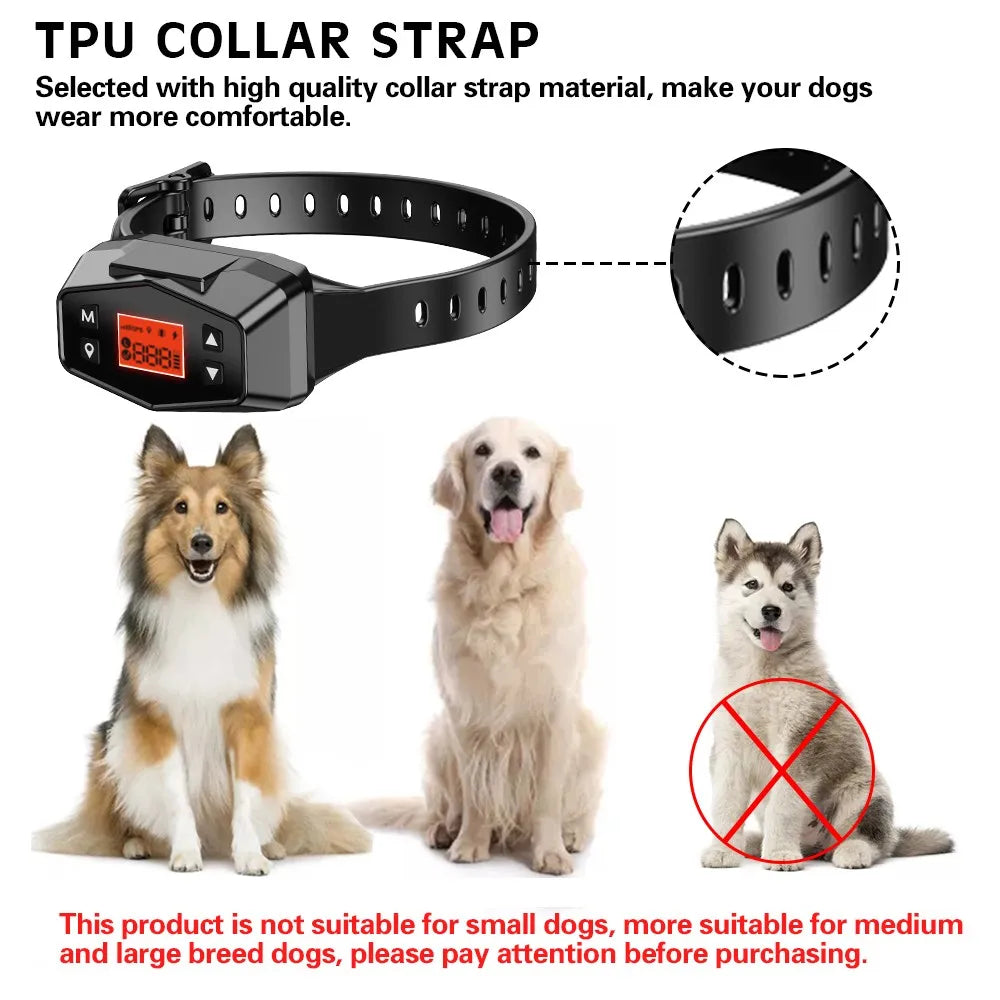 Wireless GPS Pet Dog Tracker Collar
