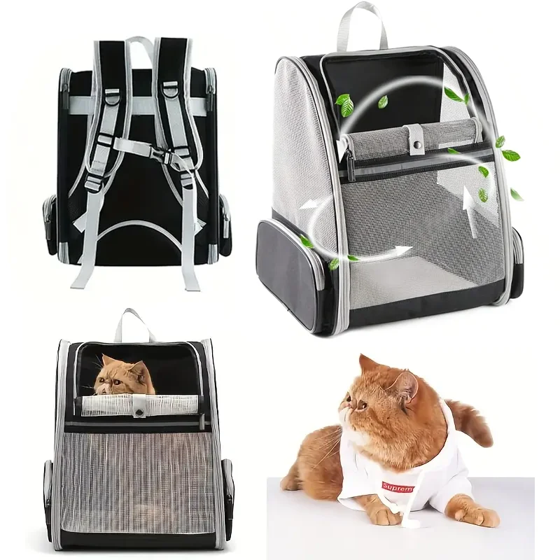 🐾 Tragbare Haustier-Transporttasche – Für Katzen & kleine Hunde