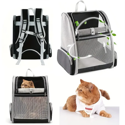 🐾 Tragbare Haustier-Transporttasche – Für Katzen & kleine Hunde