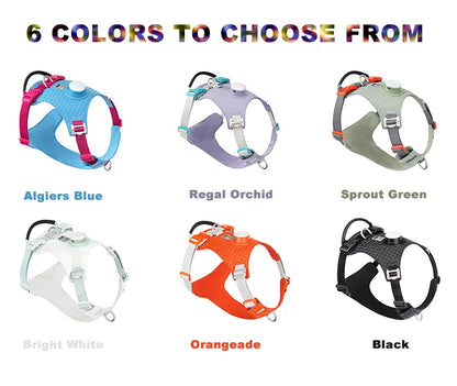 Truelove-Pet Harness with LED Light and Tracker