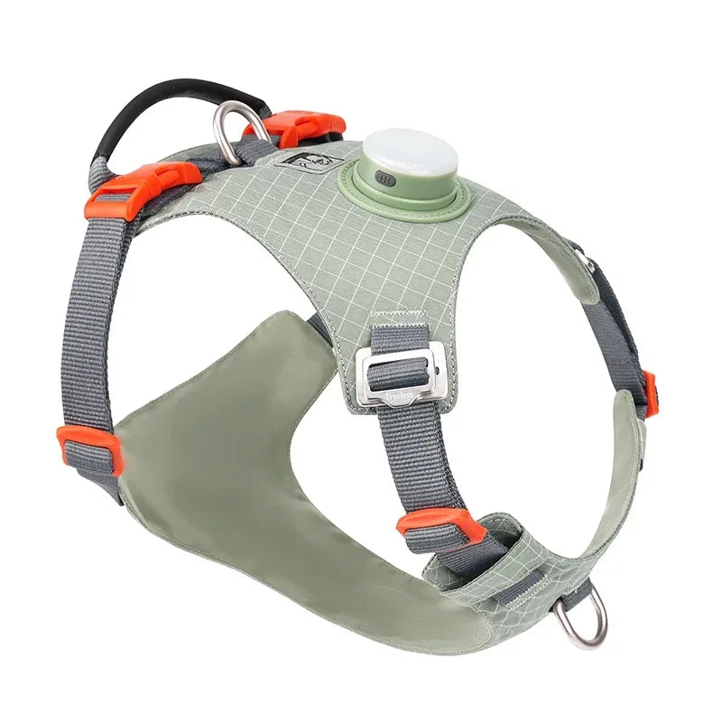 Truelove-Pet Harness with LED Light and Tracker